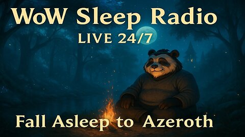 🌙 Fall Asleep Instantly – Relaxing WoW Sleep Music 24/7 | Deep Sleep, Calm Mind & Peaceful Dreams