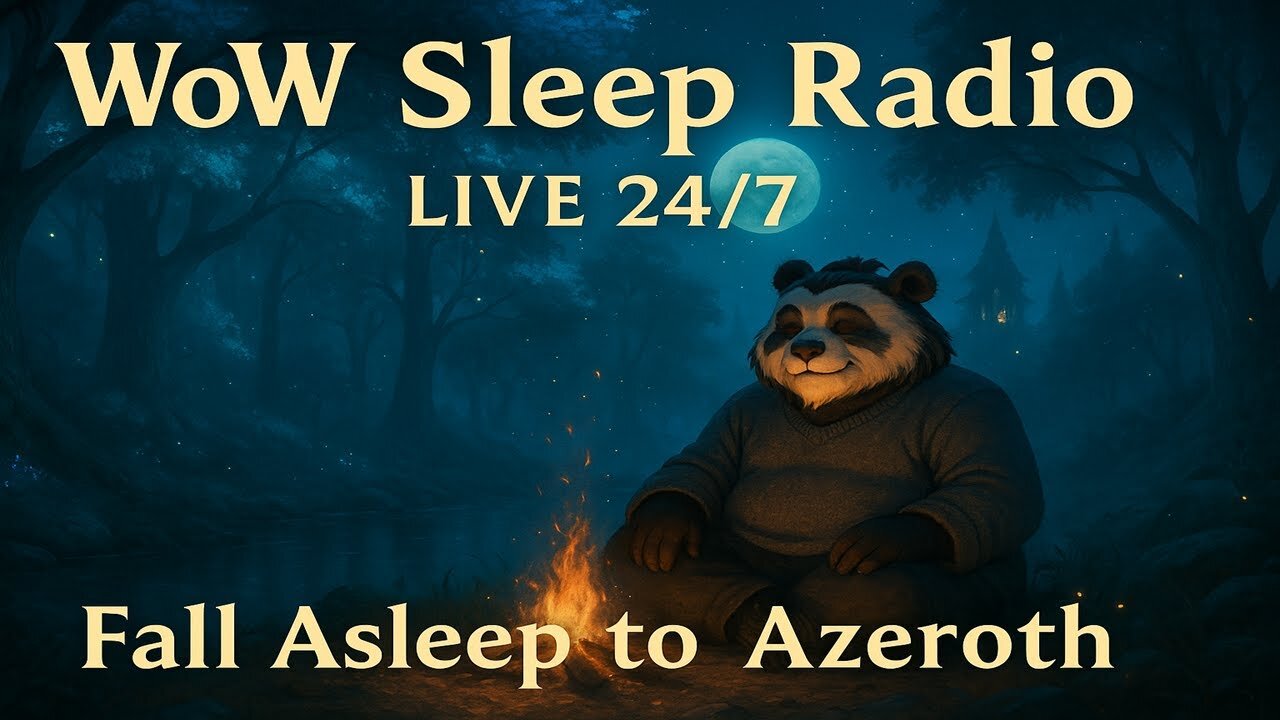 🌙 Fall Asleep Instantly – Relaxing WoW Sleep Music 24/7 | Deep Sleep, Calm Mind & Peaceful Dreams