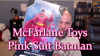 So Much Pink! McFarlane Toys Pink Suit Batman. #batman #mcfarlanetoys #collection