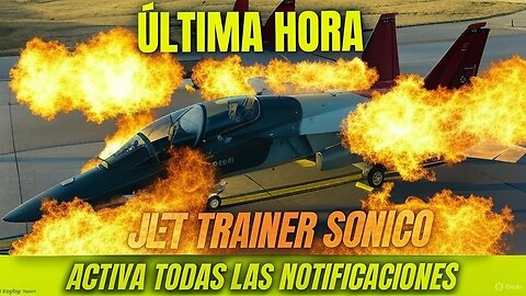 ✅ Jet para entrenar supersónico T-7A Red Hawk Boeing iCon A5 Avión Privado Español Espanol