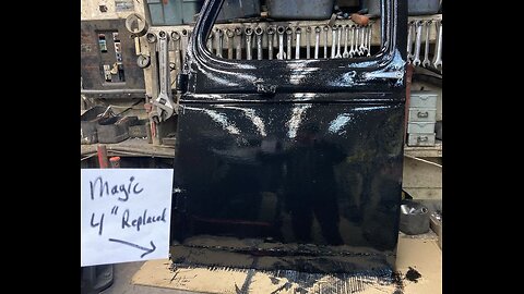 Magical Metal Bends to Replace Bottom of the Snow Truck Door Oct 29 2025