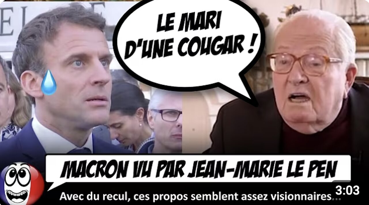 Jean-Marie LE PEN ★ Ses Meilleures Saillies Contre Emmanuel MACRON