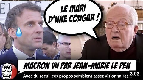 Jean-Marie LE PEN ★ Ses Meilleures Saillies Contre Emmanuel MACRON