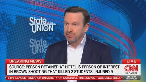Sen Chris Murphy Blames Trump For Brown University Shooting