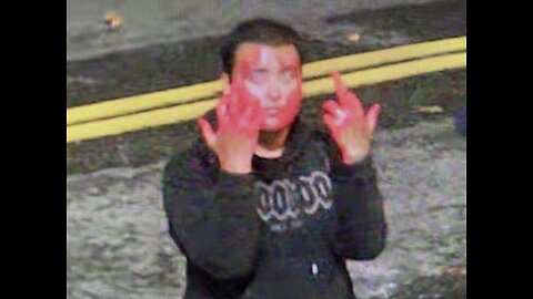 This guy was all tough in front of an ICE Facility in Portland, now look at him. Coward