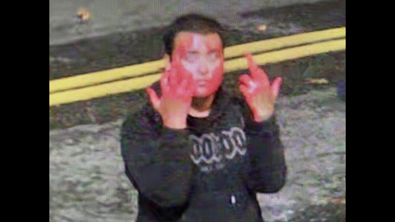 This guy was all tough in front of an ICE Facility in Portland, now look at him. Coward