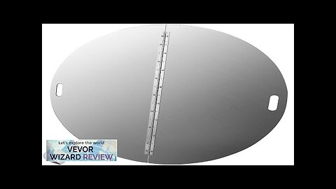 VEVOR Fire Pit Lid Round 40 Inch Foldable Fire Pit Ring Snuff Review