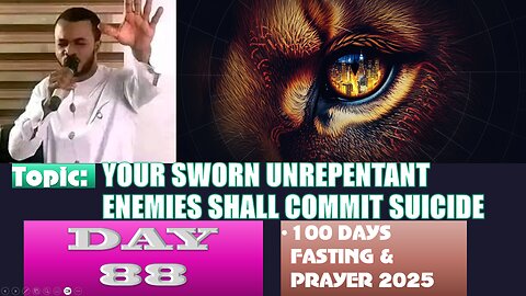 Day 88 | September 30th, 2025 — YOUR SWORN UNREPENTANT ENEMIES SHALL COMMIT SUICIDE! 100 Days