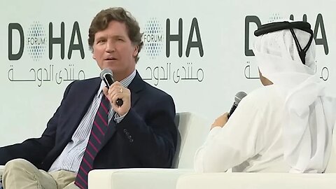 Bombshell Tucker Carlson full panic After Qatar Minister exposed him