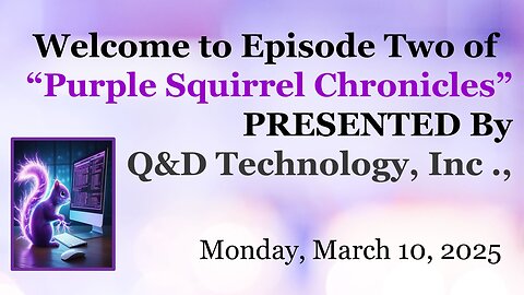 Episode Two (03/10/25): A Purple Squirrel Case Study Intro of “Kombs Engineering”