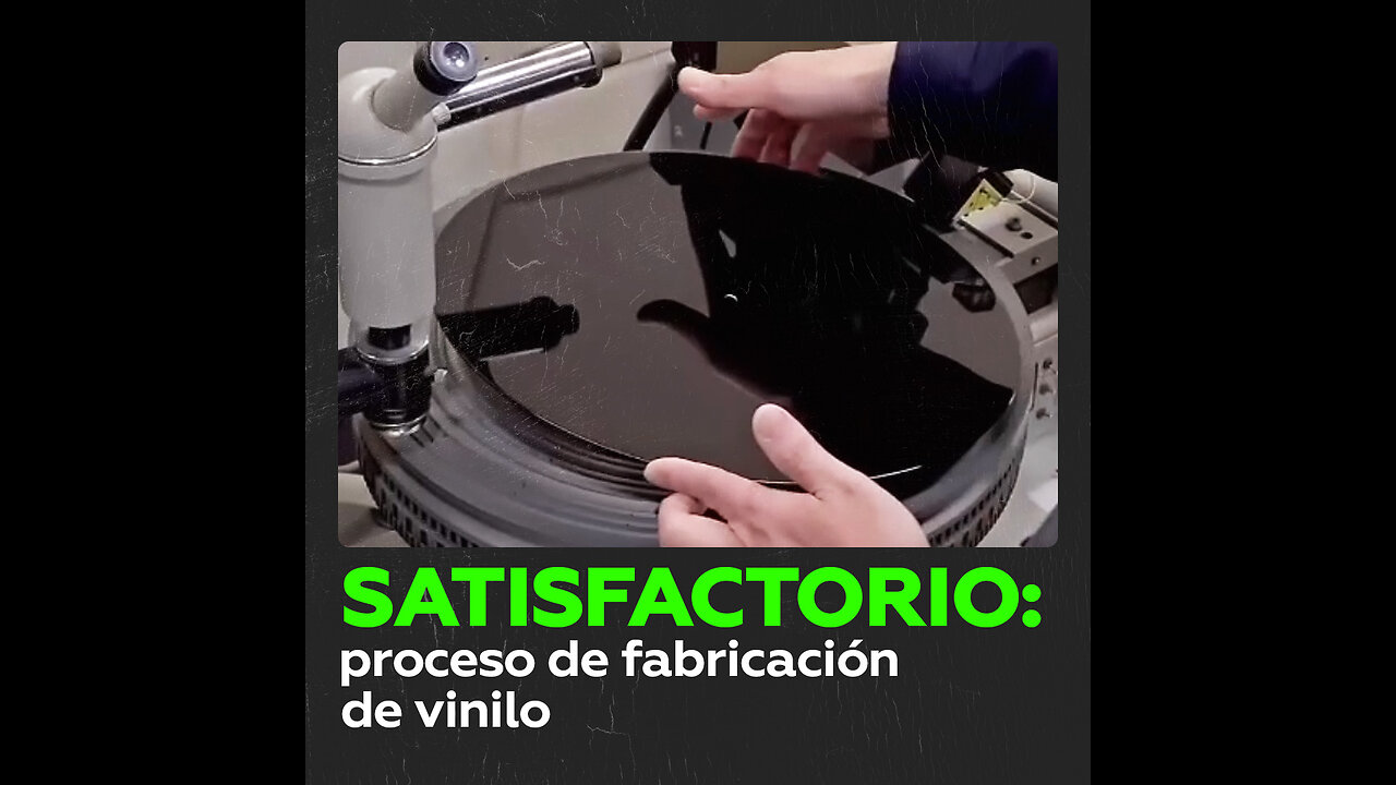 Meticuloso proceso: así se produce un disco de vinilo