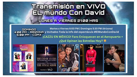 ¡CAZZU EN MÉXICO! Fans Enloquecen en el Aeropuerto + ¿Qué Opinan las Estrellas Hoy?
