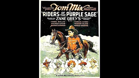 RIDERS OF THE PURPLE SAGE (1925)