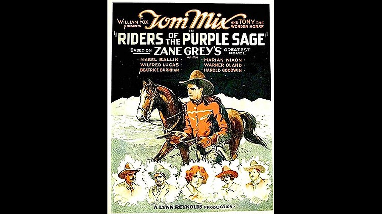 RIDERS OF THE PURPLE SAGE (1925)