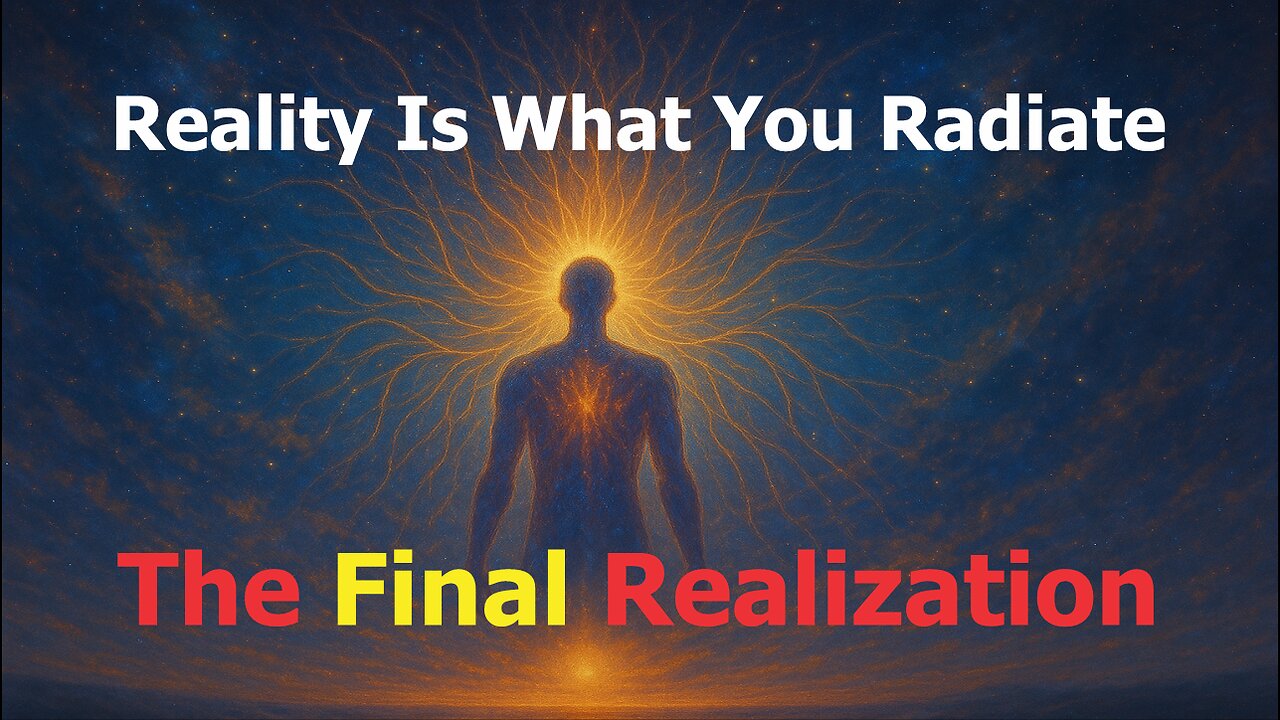 Reality Is What You Radiate: The Final Realization