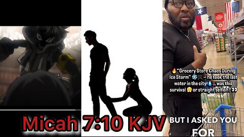 A man shall have no pity upon his neighbor (including women) / She that is mine enemy