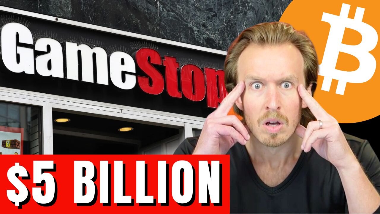 How GAMESTOP Will Become The Next MicroStrategy (hint: BITCOIN)