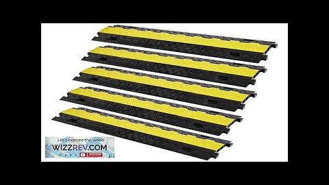 VEVOR 5PCs Cable Protector Ramp 2Channel 22000lbs Load TPU Wire Cable Cover Review