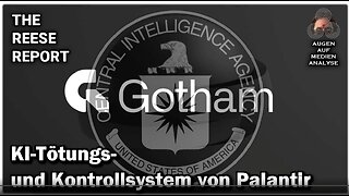 Reese Report - KI-Tötungs- und Kontrollsystem von Palantir o3.o6.2025 AAMA