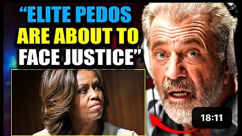 Mel Gibson Says Michelle Obama Pedo Tapes Are "Worse Than Your Worst Nightmare"