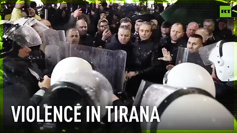 Clashes in Tirana as Albanian opposition demands technocratic cabinet ahead of the elections