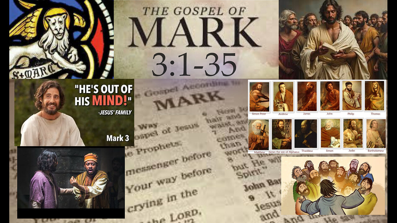 Mark 3:1-36