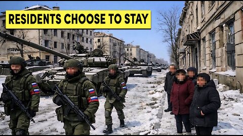 Ukrainian Civilians Celebrated Seeing the Russians - Then This Happened!