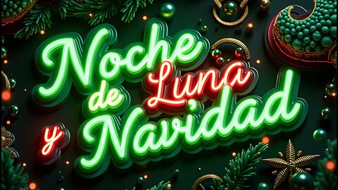 Noche de Luna y Navidad