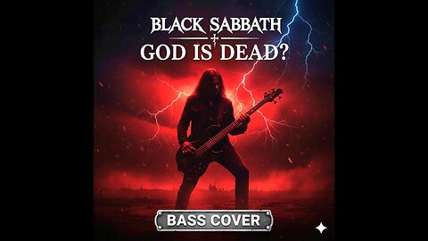 Black Sabbath – God Is Dead? Bass Cover | Heavy Doom Metal Bass Performance. 🇬🇧