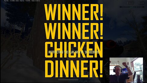 PUBG Battlegrounds "WINNER! WINNER! CHICKEN DINNER! via TikTok LIVE gg! 🐔🥇 😎👍