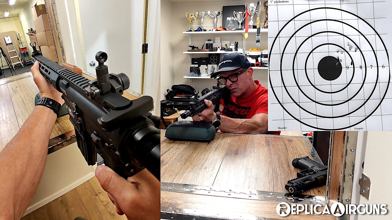 Umarex AER16 AEG Full Auto 4.5mm BB Carbine Field Test Review