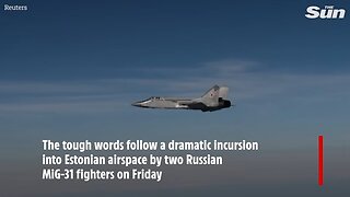 US fighter jets scramble to intercept Russian nuclear bombers off Alaska