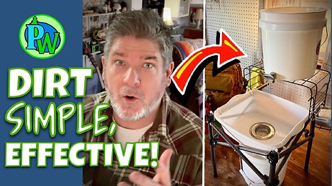 Hillbilly Survival Sink 2.0: Upgraded Off-Grid Wash Station!