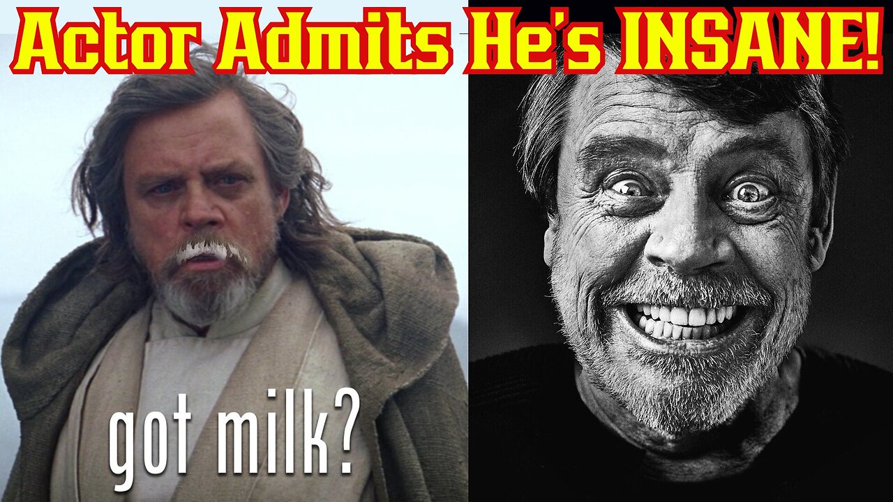 Star Wars' Luke Skywalkers Actor Mark Hamill Admits He's CRAZY After Politics Drove Him INSANE!