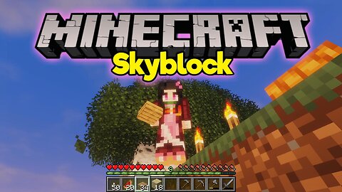 NEZUKO Dedicates This MINECRAFT SKYBLOCK Episode To DVAEDFUG 🥲 Thank You So Much! Ep 10