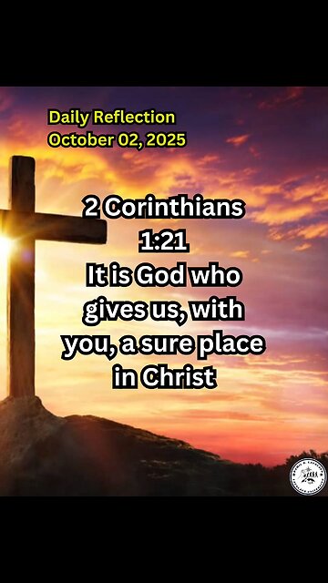 Daily Reflection October 02, 2025 #faith #bible #reflection