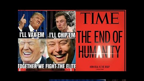 Call: The End Of Humanity! Pedophile Elon Musk's Time Magazine Cover!