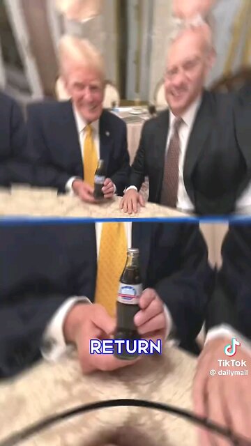 The Strange Truth Behind Trump's Diet Coke Button