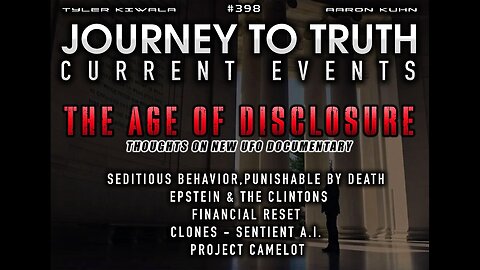 CURRENT EVENTS | The Age of Disclosure | Death Penalty | Epstein & The Clintons and MORE!