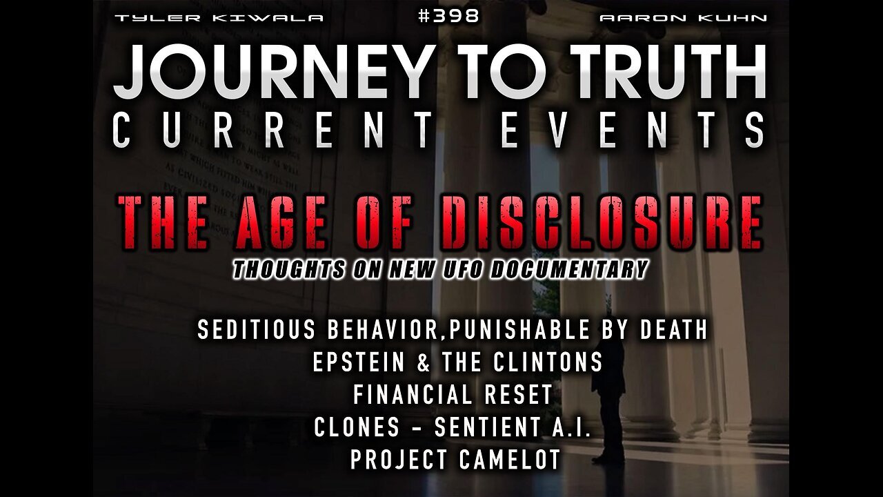 CURRENT EVENTS | The Age of Disclosure | Death Penalty | Epstein & The Clintons and MORE!