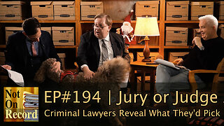 EP#194 | Jury or Judge Alone? Criminal Lawyers Reveal What They'd Pick (You Won't Believe It)