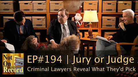 EP#194 | Jury or Judge Alone? Criminal Lawyers Reveal What They'd Pick (You Won't Believe It)