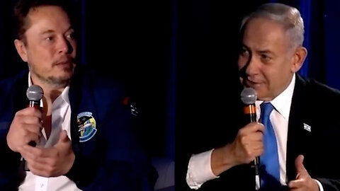 Benjamin Netanyahu, "If You Were President...Well You Can't Be President of the U.S. Last Time I Checked...So You're the Unofficial President...What Do You Suggest That We Should Do?" - Musk Interviewed By Netanyahu (2023)