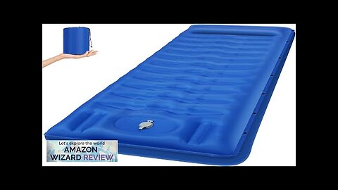 Sleeping Pad Ultralight Thicken Inflatable Sleeping Pad for Camping Built-in Pump Great Review