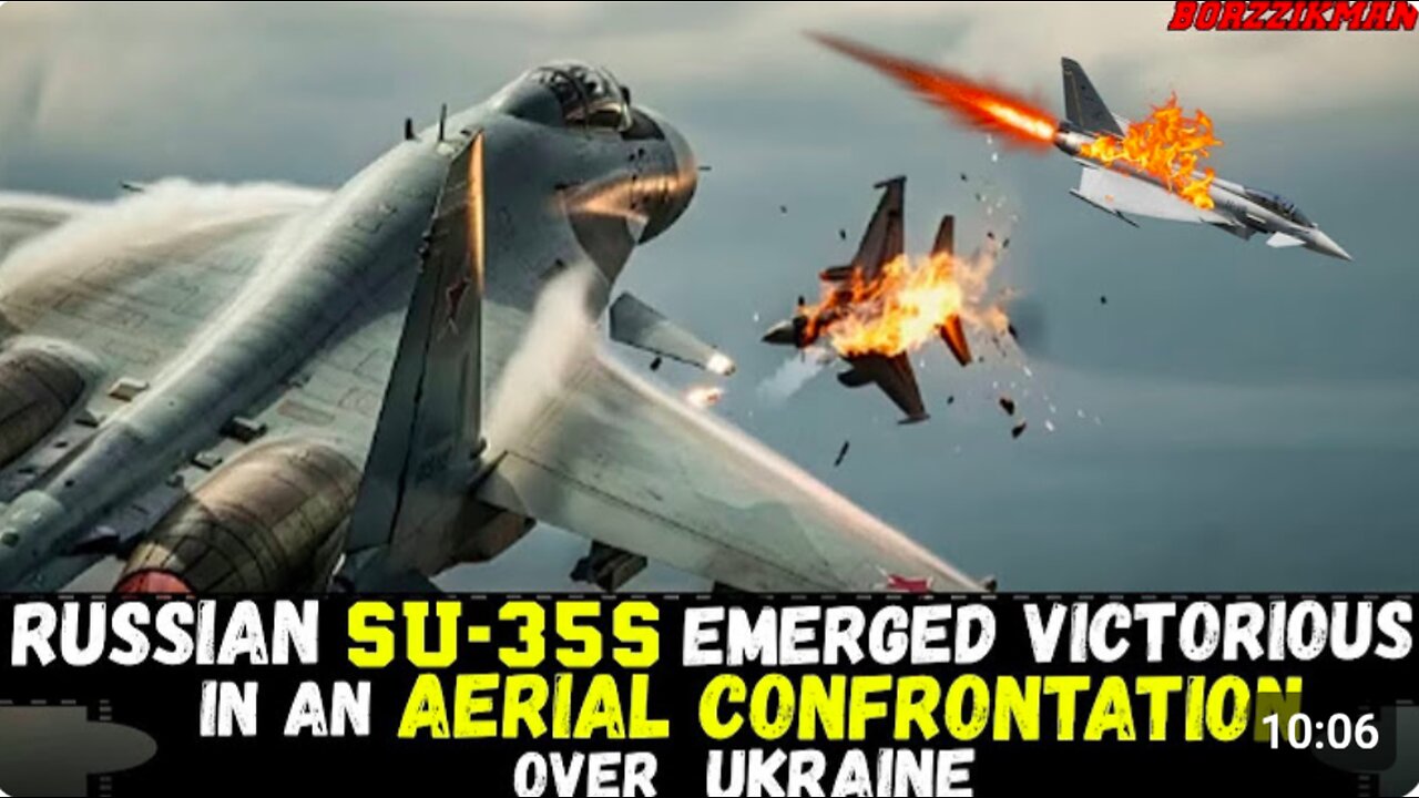 Su-35S inflicted a Crushing Defeat on the US F-16 and French Mirage Fighters in an Aerial Standoff