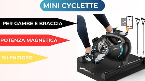 Mini Cyclette MERACH: Vale la Pena? Recensione Completa - Cyclette Portatile e Salva Spazio