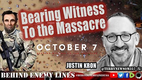 Bearing Witness to The Massacre W/Justin Kron