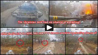 Kupiansk direction: Two Russian wired FPV drone crews on fire patrol