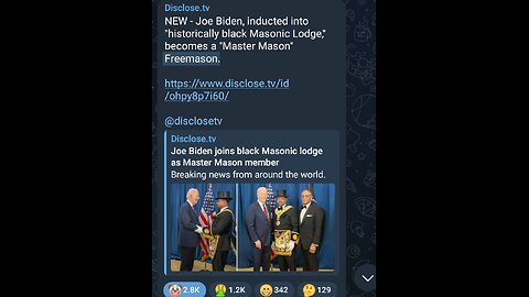 News Shorts: Biden Joined Freemasons