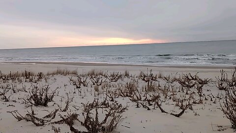 Morning Beach at Long Beach Island, NJ